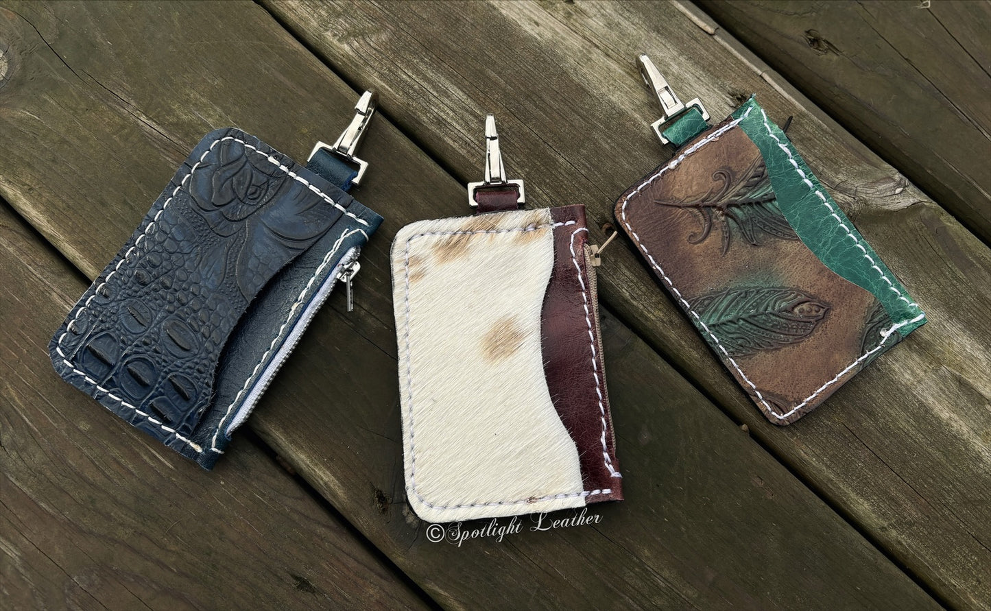 Mini Wallets Zippered